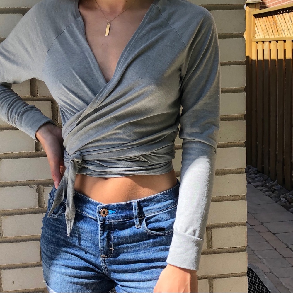 nike dri-fit wrap shirt